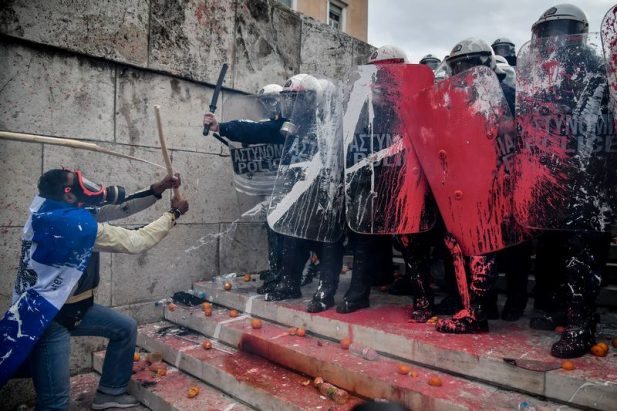 ÔÁ ÓÇÌÁÍÔÉÊÏÔÅÑÁ ÃÅÃÏÍÏÔÁ ÔÏÕ 2019 ÌÅÓÁ ÁÐÏ ÔÏÕÓ ÖÁÊÏÕÓ ÔÏÕ ÐÑÁÊÔÏÑÅÉÏÕ EUROKINISSI // ÓÕËËÁËÇÔÇÑÉÁ ÅÍÁÍÔÉÁ ÓÔÇÍ ÊÕÑÙÓÇ ÔÇÓ ÓÕÌÖÙÍÉÁÓ ÔÙÍ ÐÑÅÓÐÙÍ(ÖÙÔÏÃÑÁÖÉÁ: ÌÉ×ÁËÇÓ ÊÁÑÁÃÉÁÍÍÇÓ)